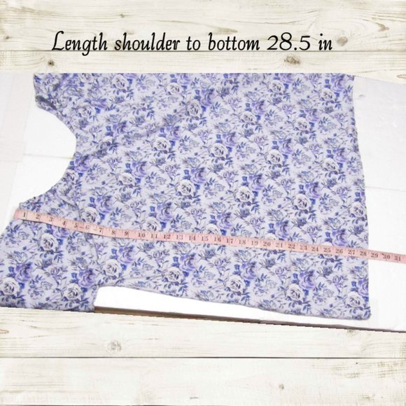 Handmade set of two womens tops size L short sleeve multiclor - Picture 8 of 13